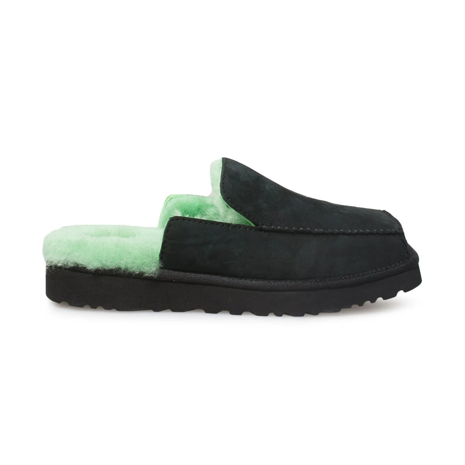 UGG Block Slide Black Absinthe - Women's