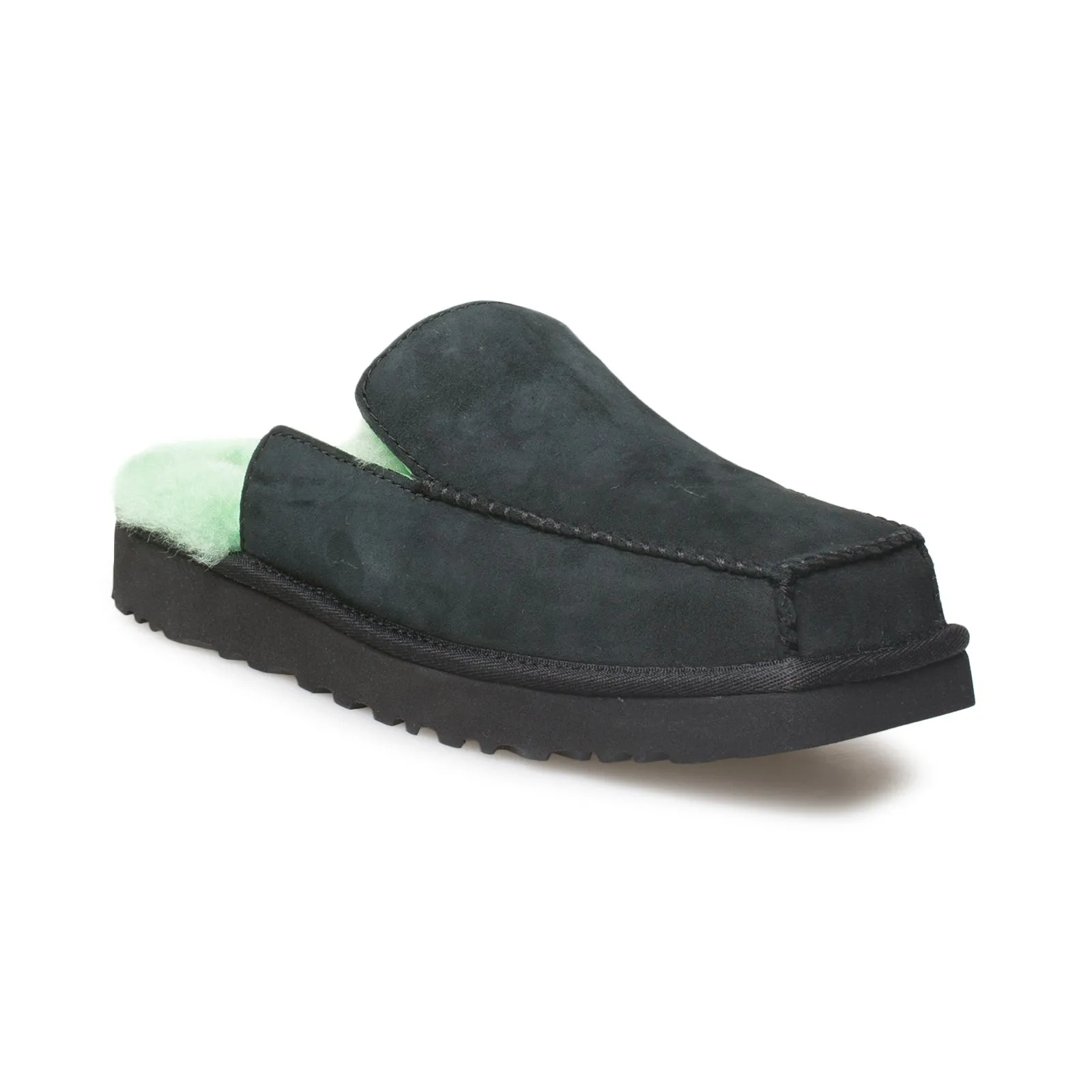 UGG Block Slide Black Absinthe - Women's