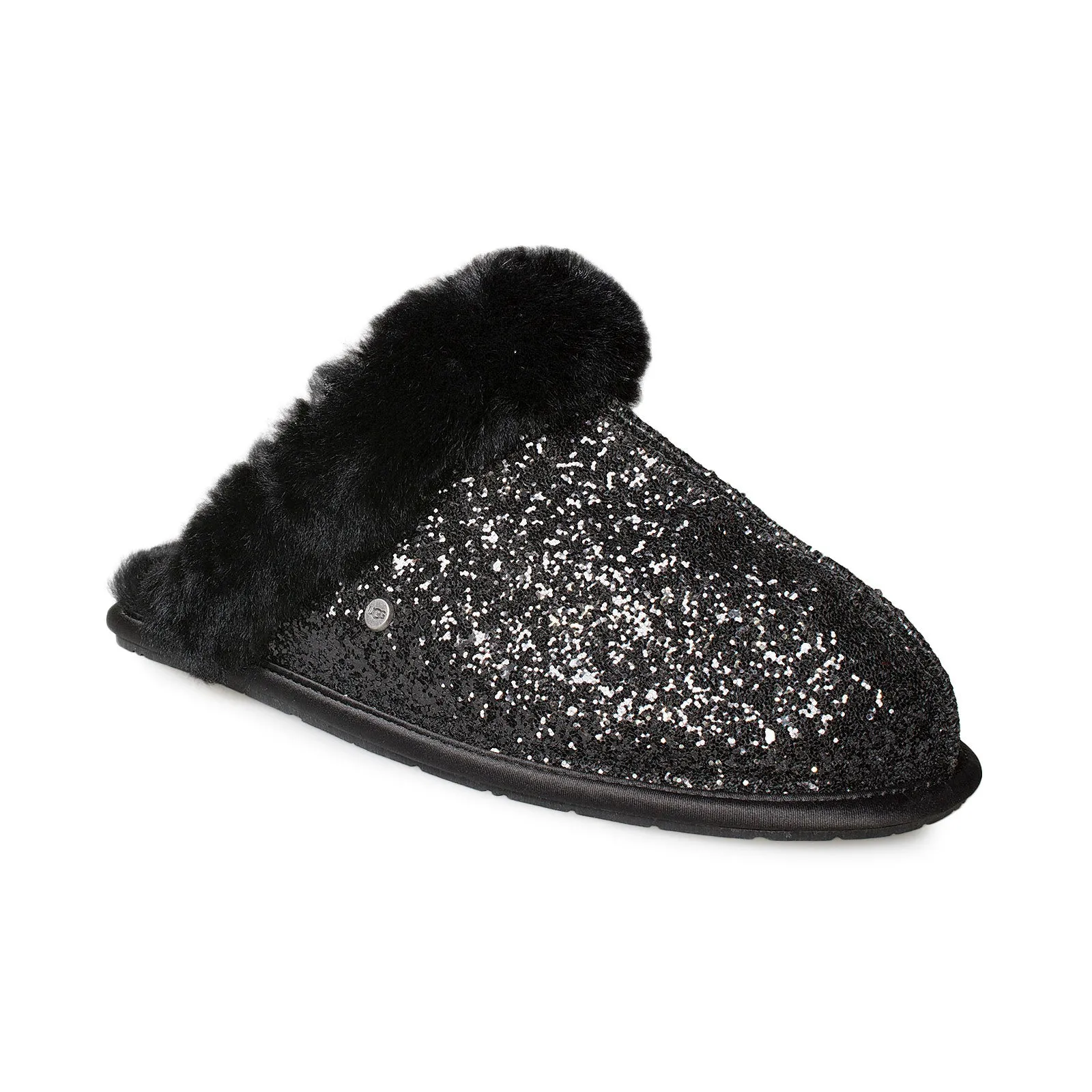 UGG Cosmos Black Slippers - Women