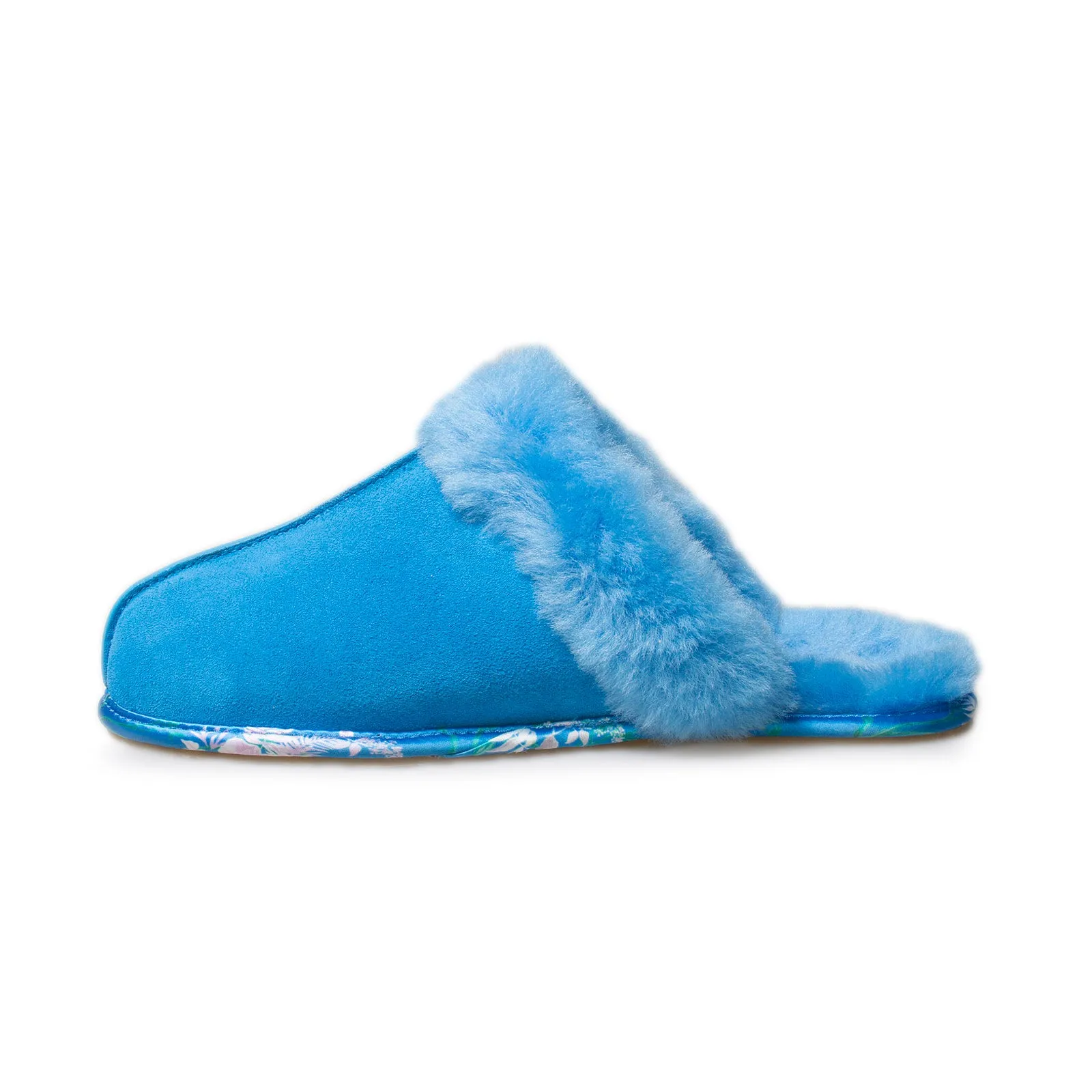 UGG Floral Blue Aster Slippers for Women