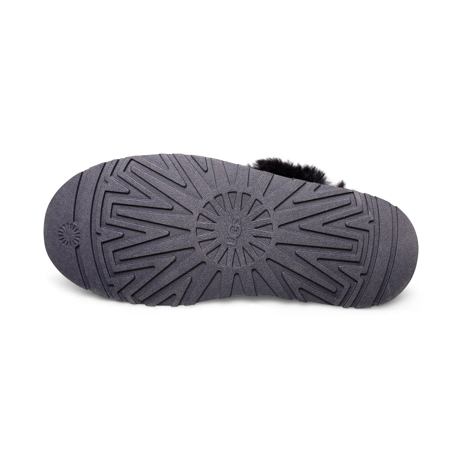 UGG Funkette Chopd Black Women's Slippers