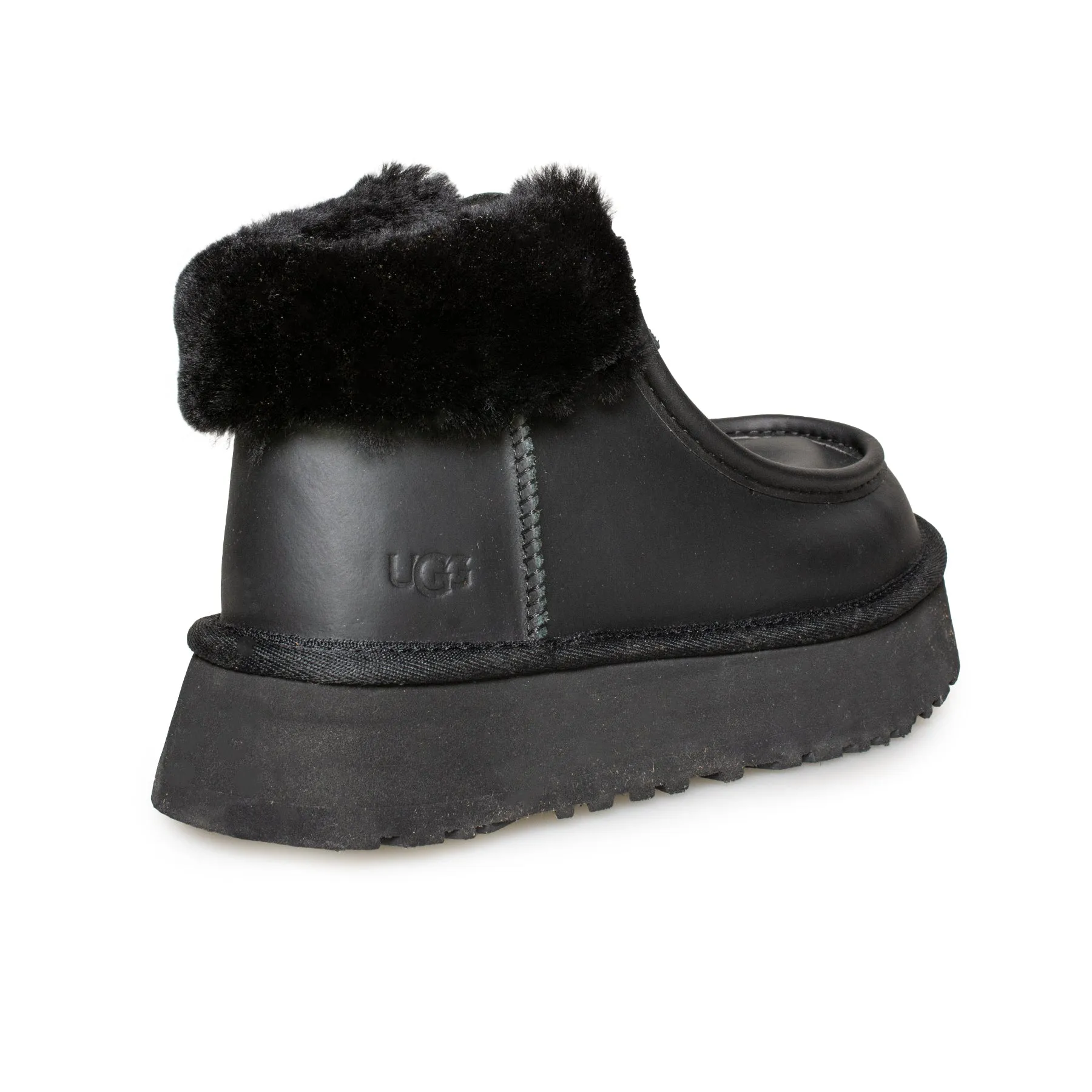 UGG Funkette Ultra Matte Black Boots Women