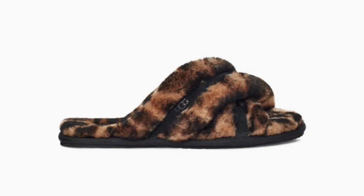 Ugg leopard print slipper