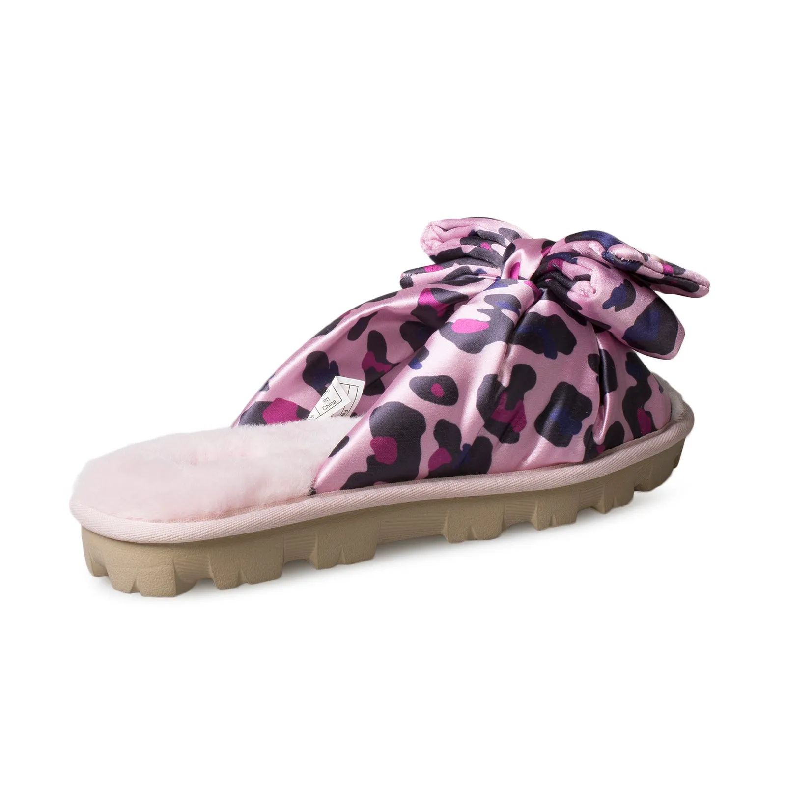 UGG leopard puffer slippers - women's