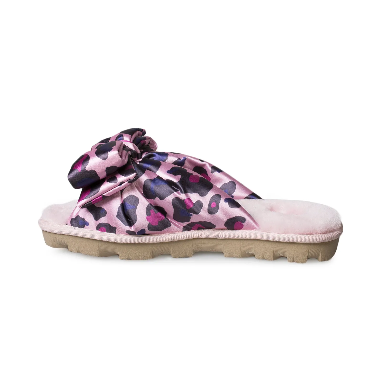 UGG leopard puffer slippers - women's