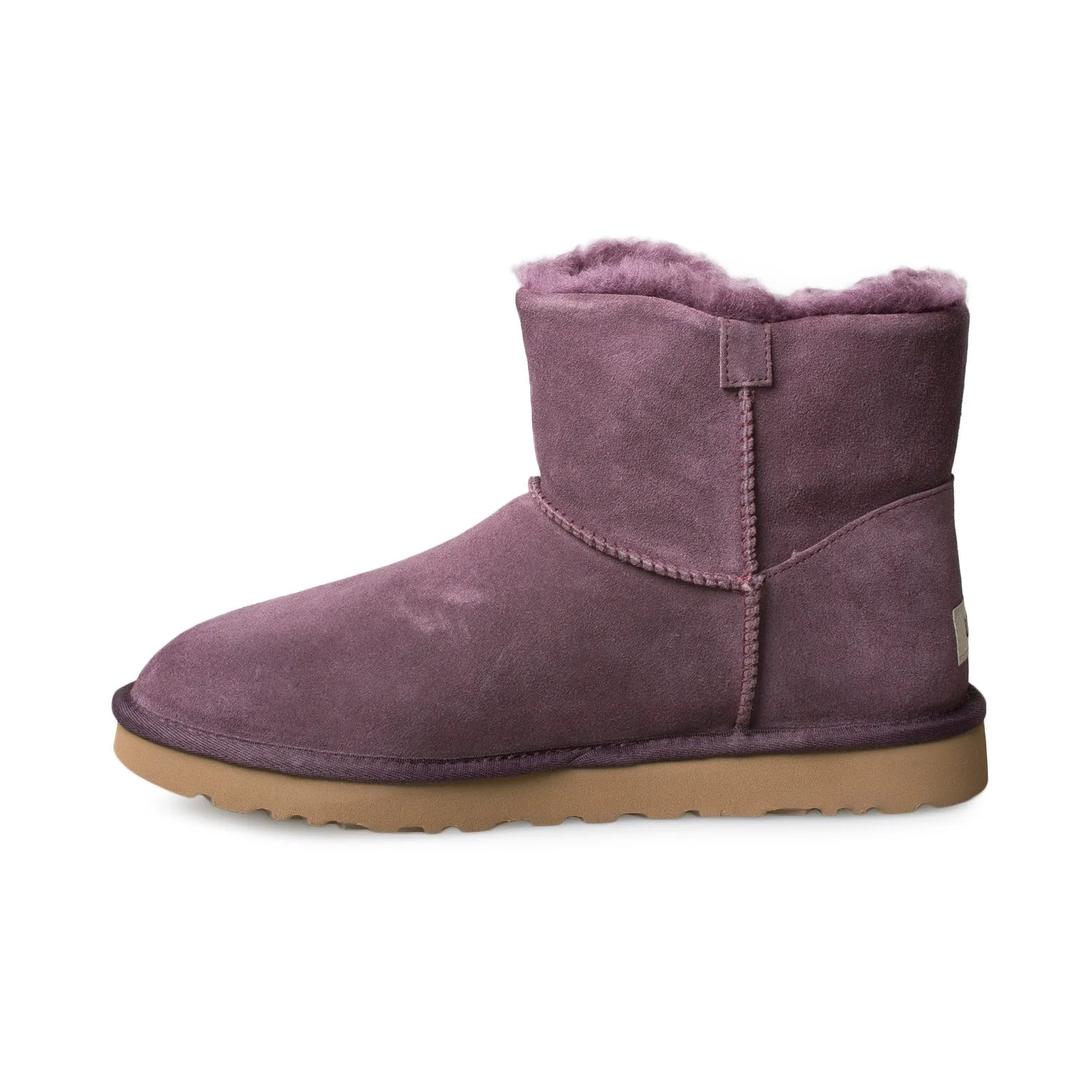 UGG Mini Bailey Button Gem Boots - Women's in Wine Tasting