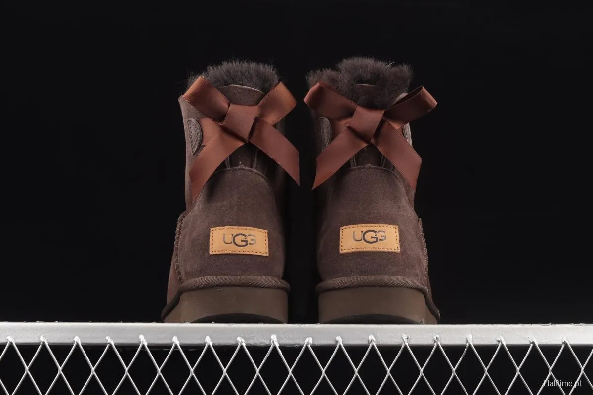 UGG Mini Bailey Button II Bowtie Outdoor Snow Boots 1016501