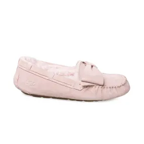 UGG Suede Bow Pink Crystal Women's Slippers