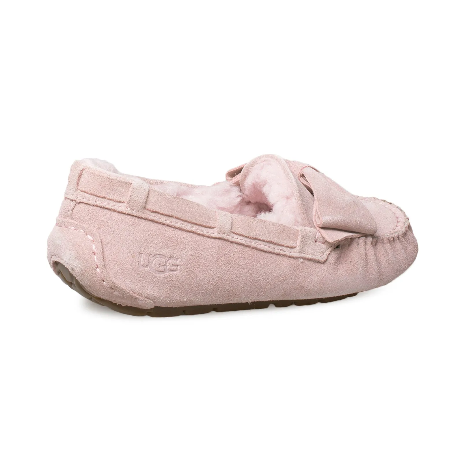 UGG Suede Bow Pink Crystal Women's Slippers