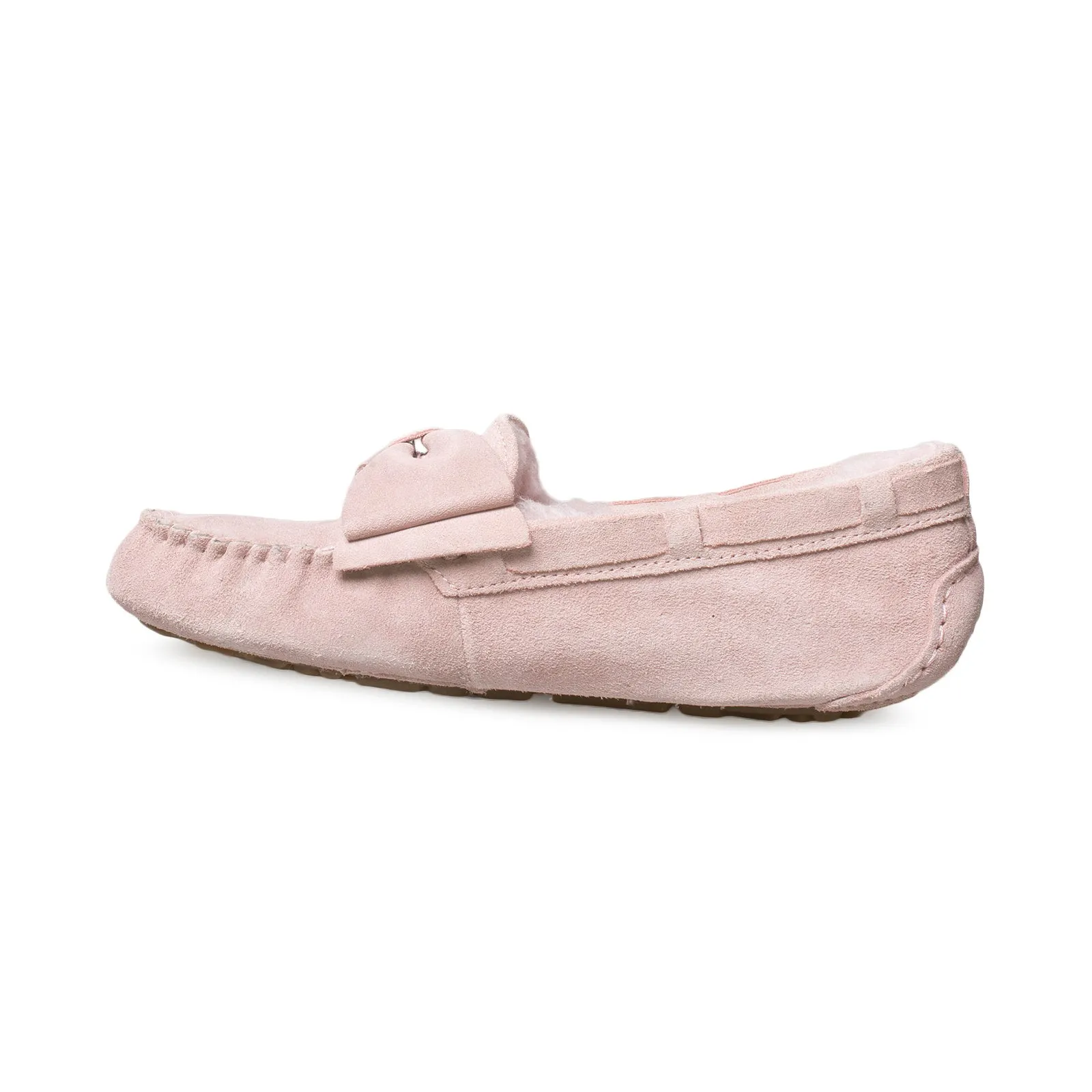 UGG Suede Bow Pink Crystal Women's Slippers