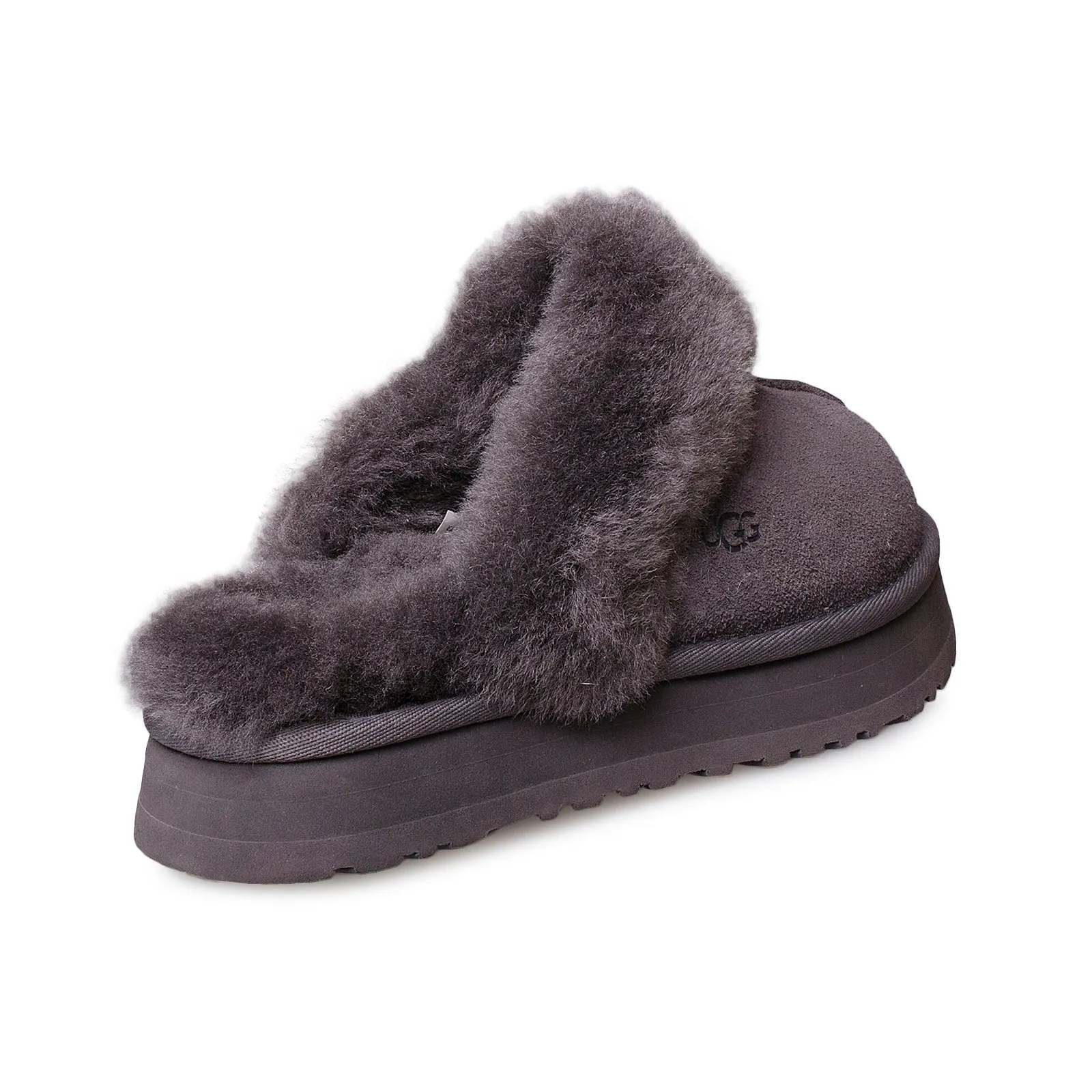 UGG Women's Charcoal Disquette Slippers