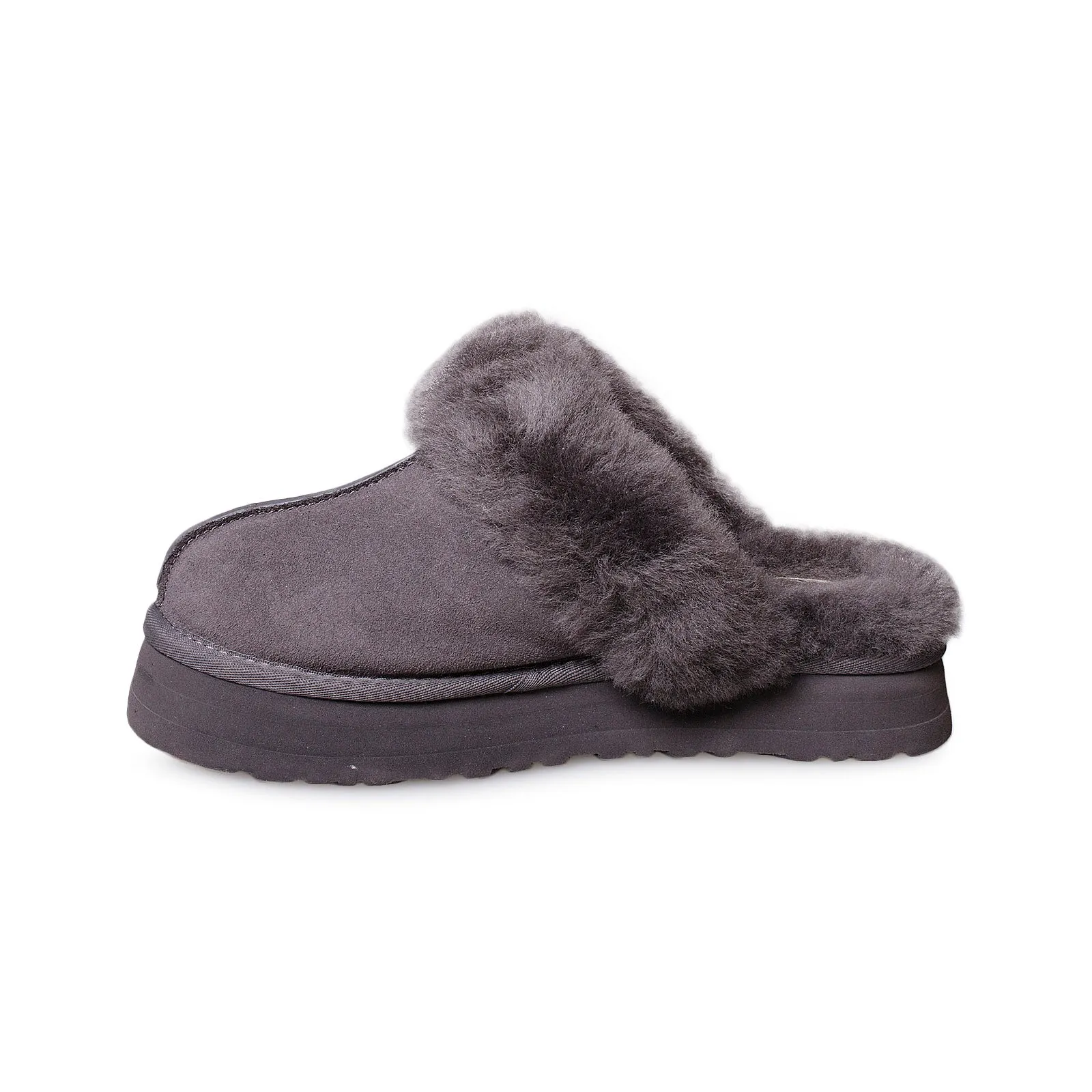 UGG Women's Charcoal Disquette Slippers