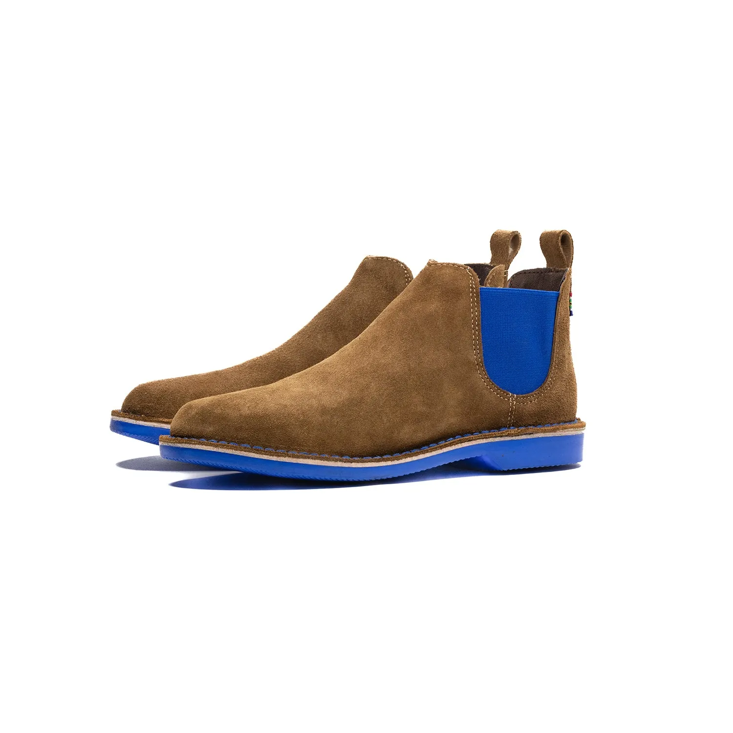 Veldskoen Chelsea Boot J-Bay Blue Sole - Shop Now