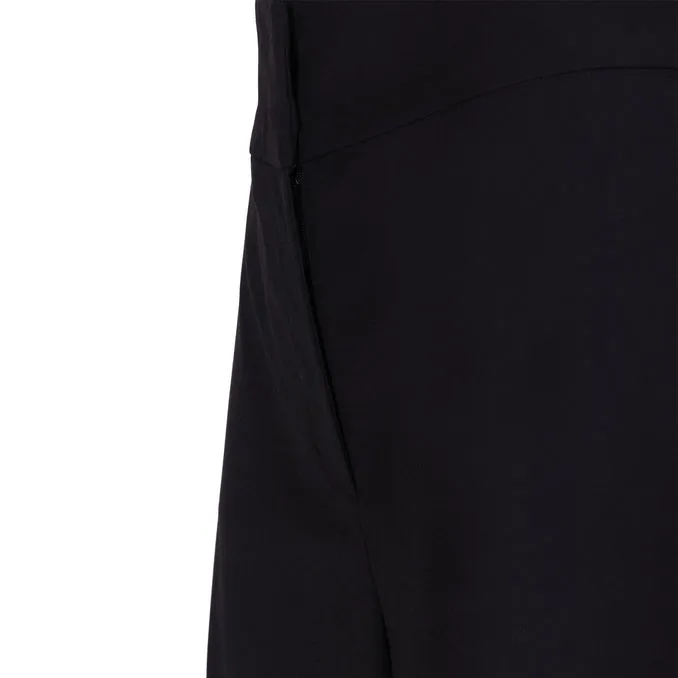 Verri Wool Blend Women's Black Trousers