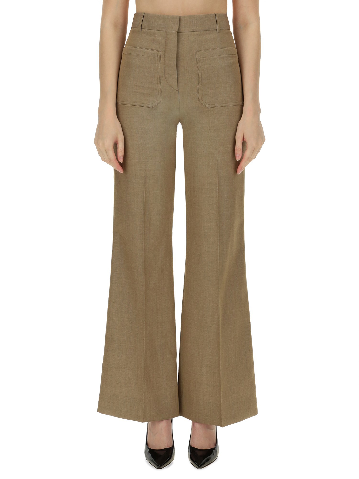 Victoria Beckham Wool Alina Pants