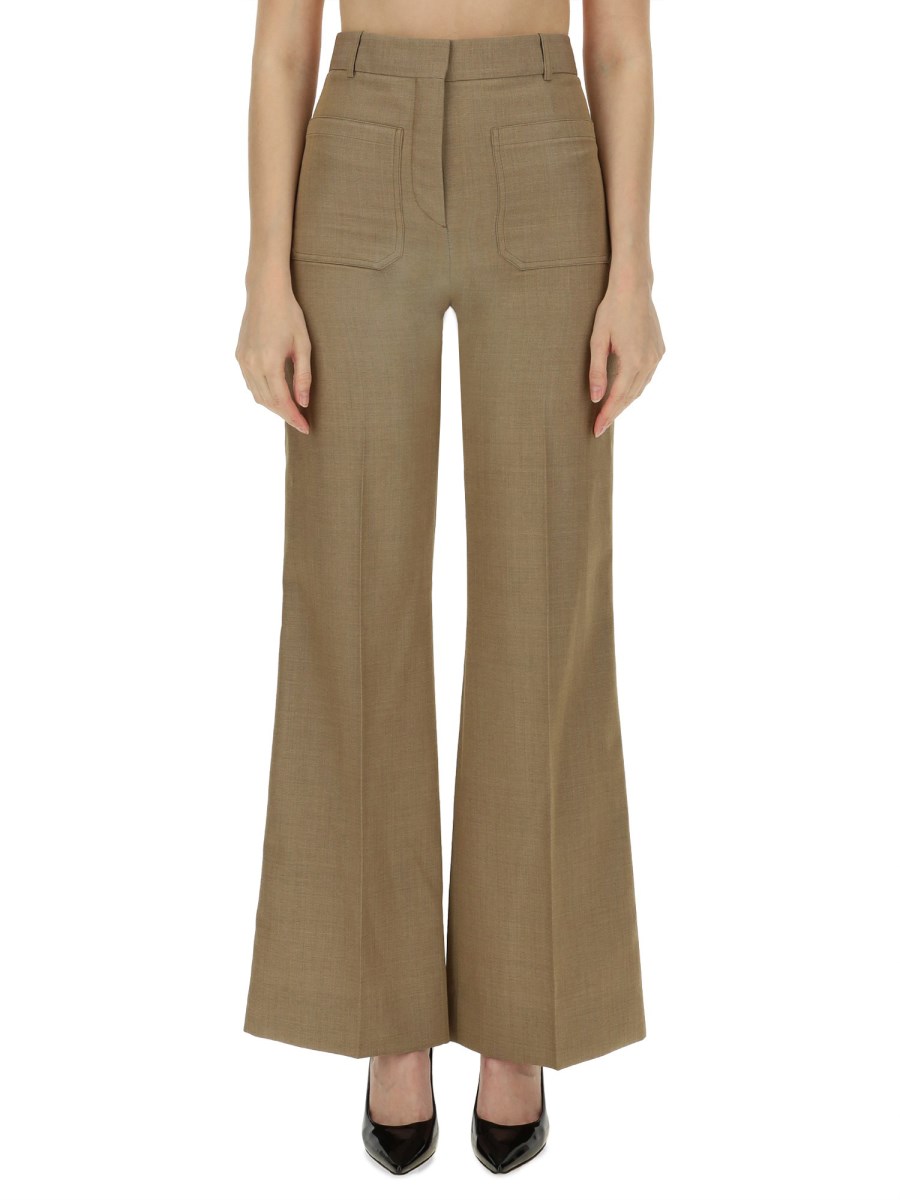 Victoria Beckham Wool Alina Pants