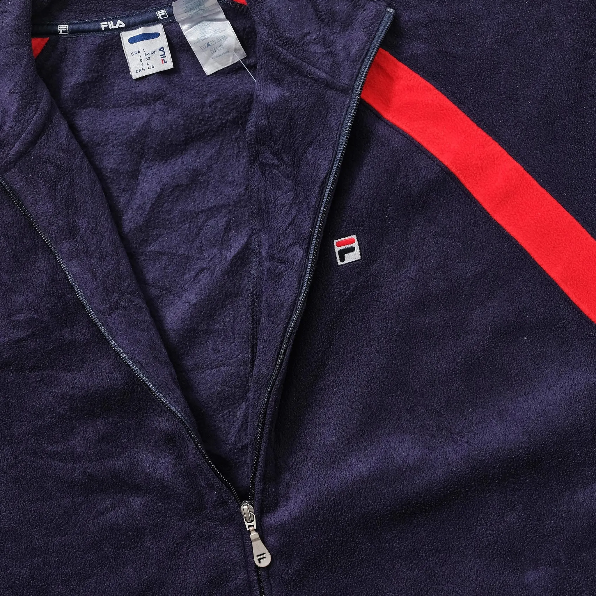 Vintage Fila Fleece Jacket XLarge