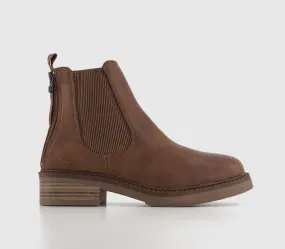 Walnut Chelsea Boots - Blowfish Malibu Vedder: Local Sheriff