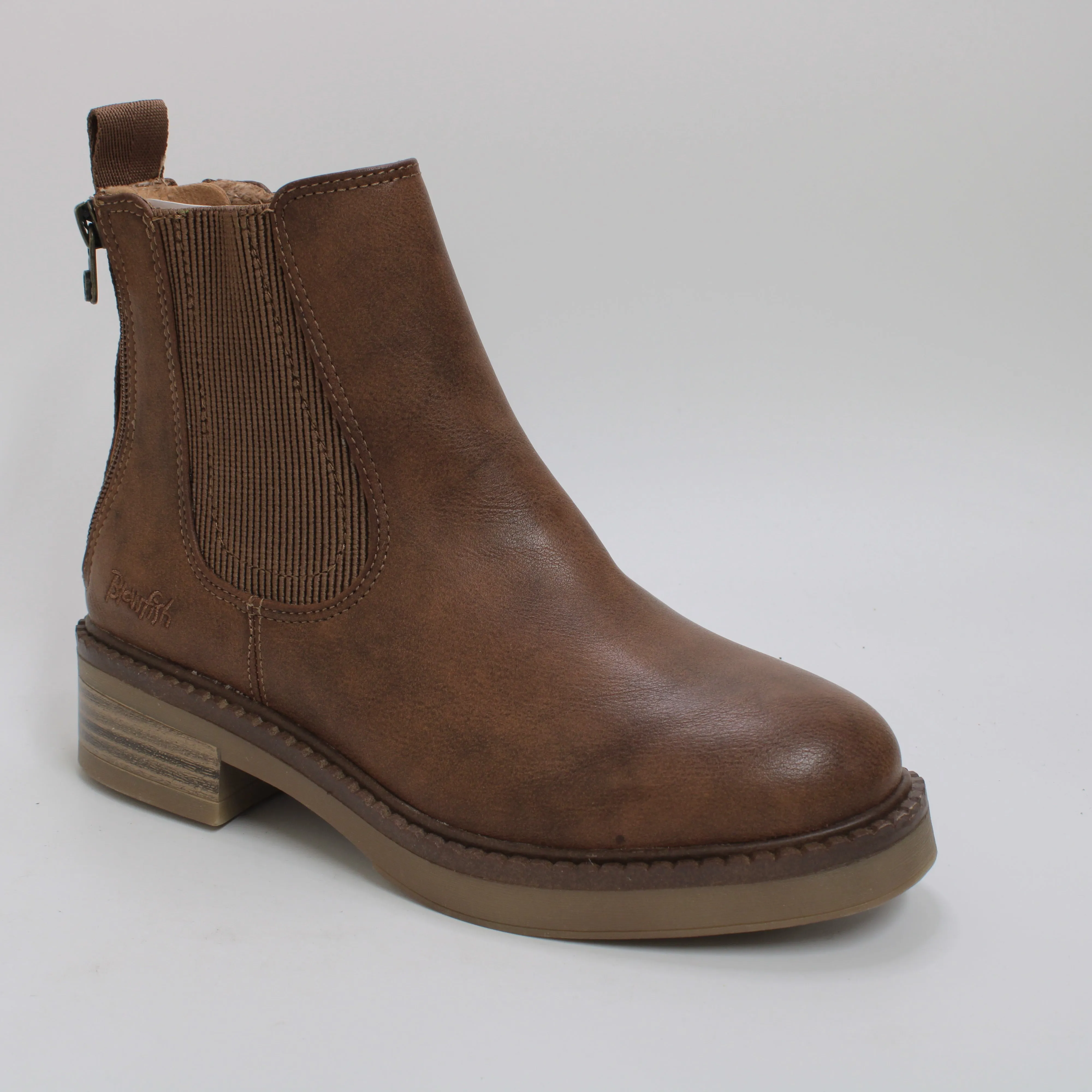 Walnut Chelsea Boots - Blowfish Malibu Vedder: Local Sheriff