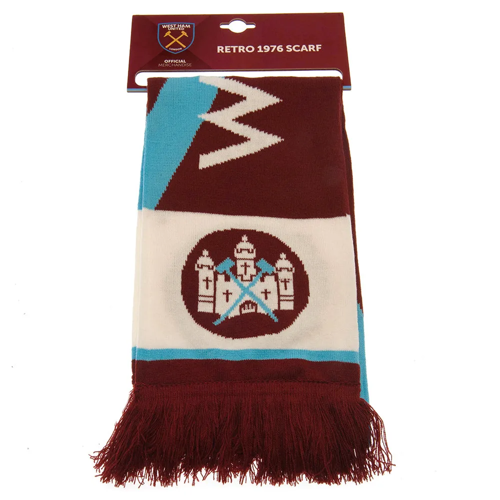 West Ham United FC 1976 Retro Scarf