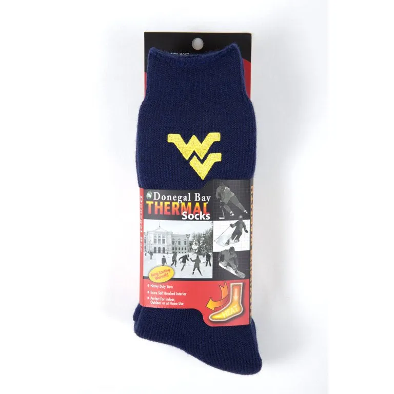 West Virginia University Thermal Socks