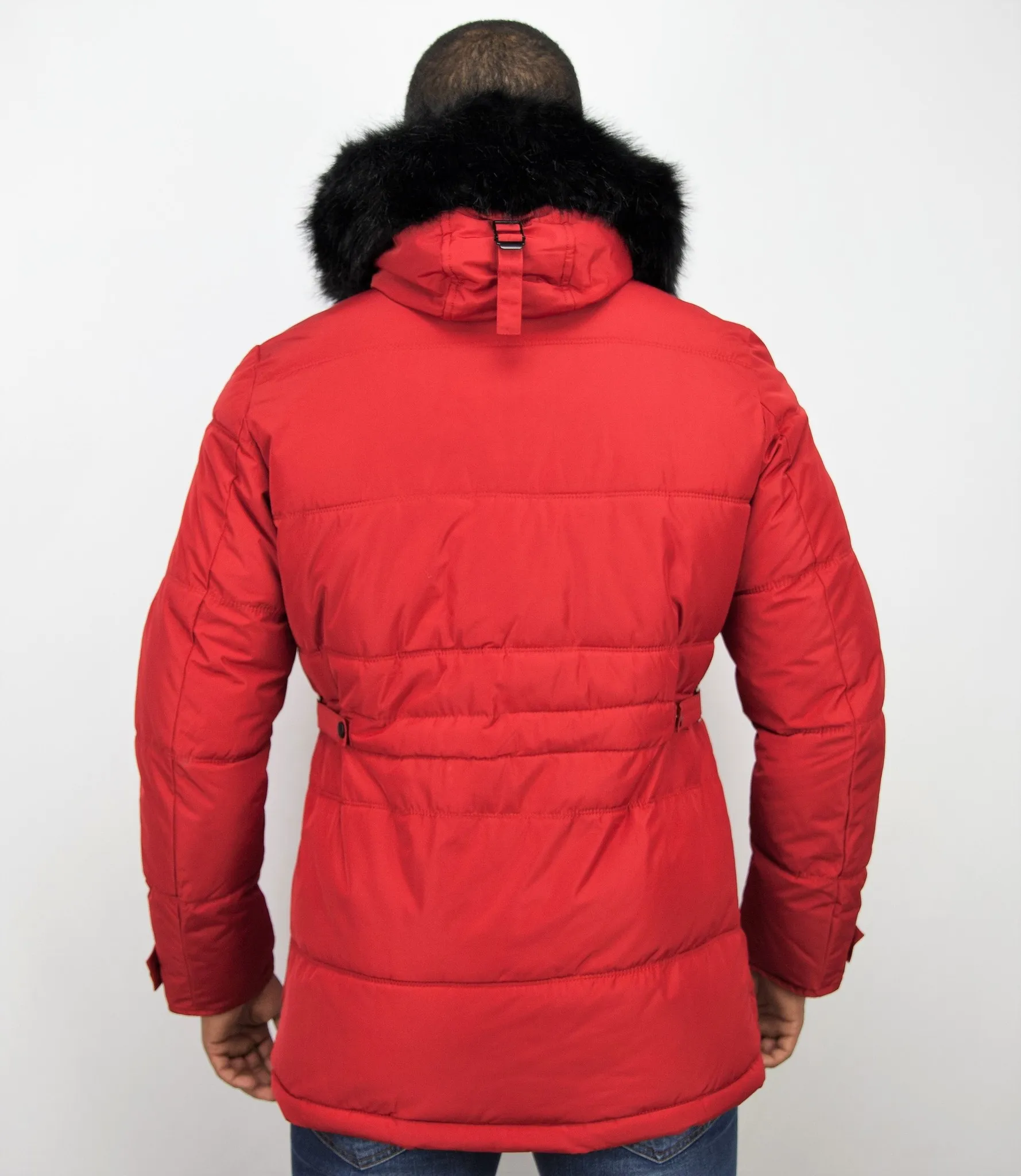 Winter Jacket Men | Warm Winter Coat 4Pocet  Red |