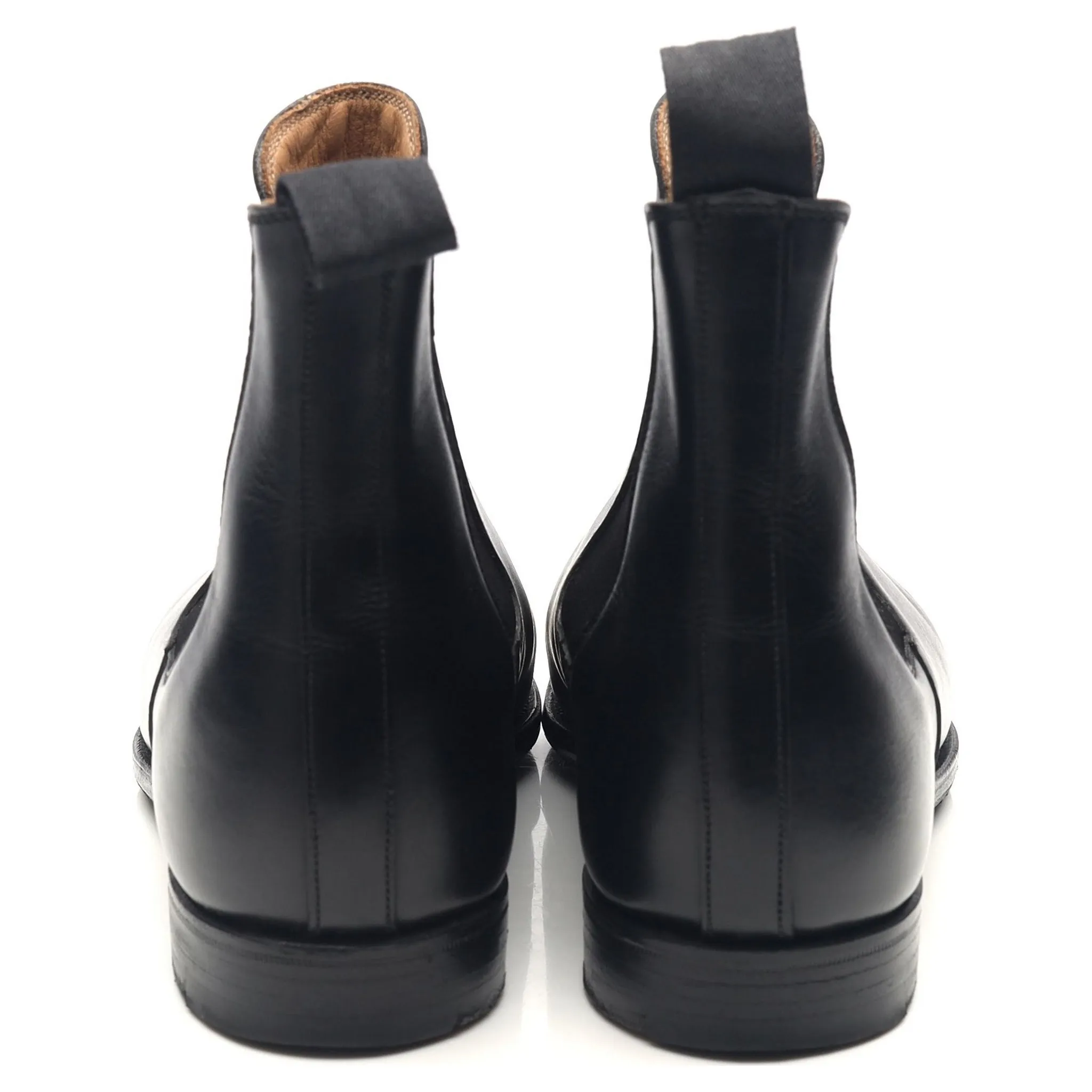 Women's 'Bonnie' Black Leather Chelsea Boots UK 5 C