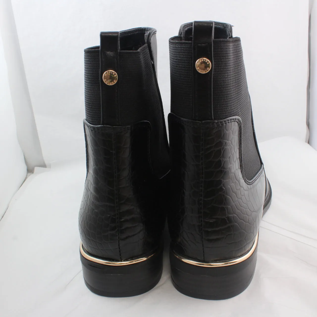 Womens Office Anya Chelsea Boots Black