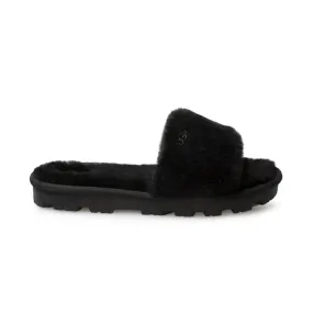 Women's UGG Cozette Black Slippers