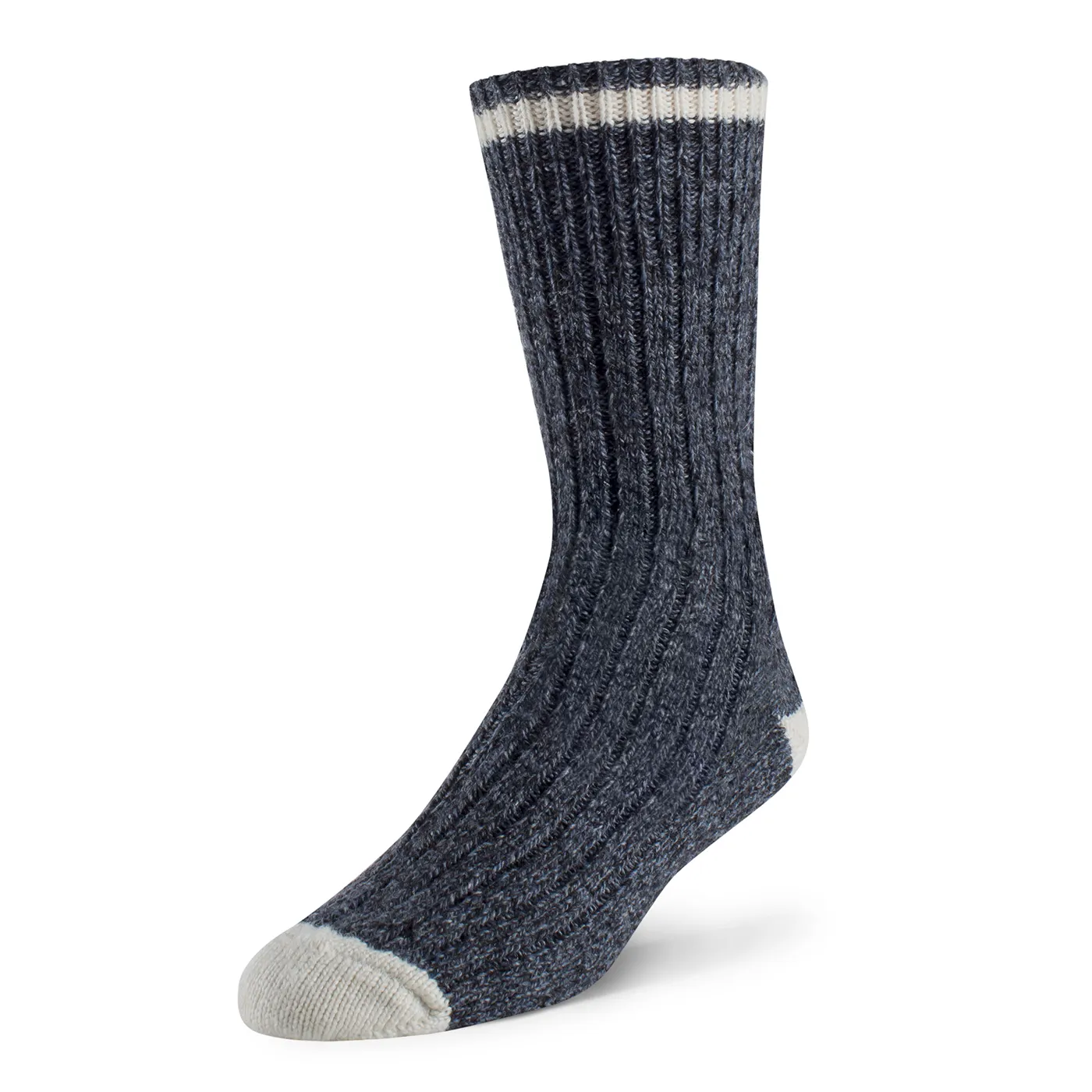 Wool Denim Blend Work Socks - Unisex (Pack of 3)