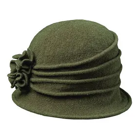 Wool Rosette Hat