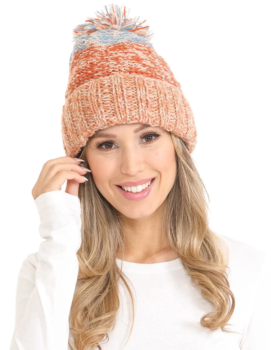 Woolen Beanie Hat - Melange