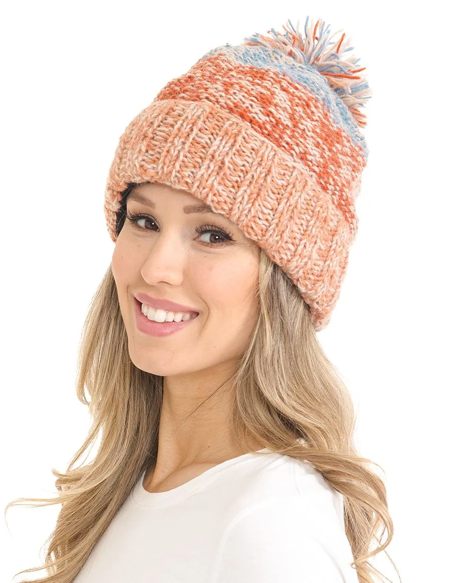 Woolen Beanie Hat - Melange